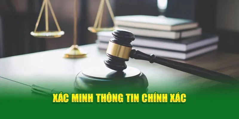Điều khoản đầu tiên là phải cung cấp thông tin chính xác cho Xin88